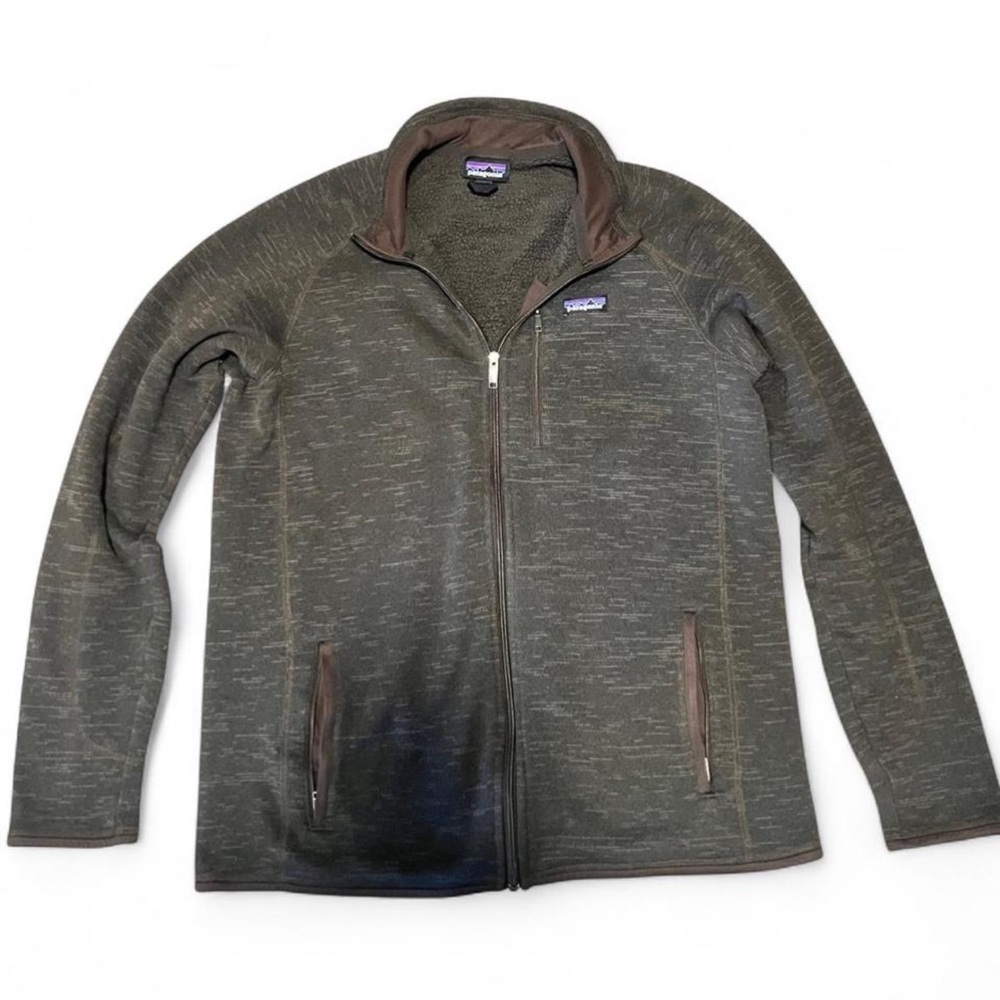 Men’s Patagonia Better Sweater Full Zip Dark Brown
